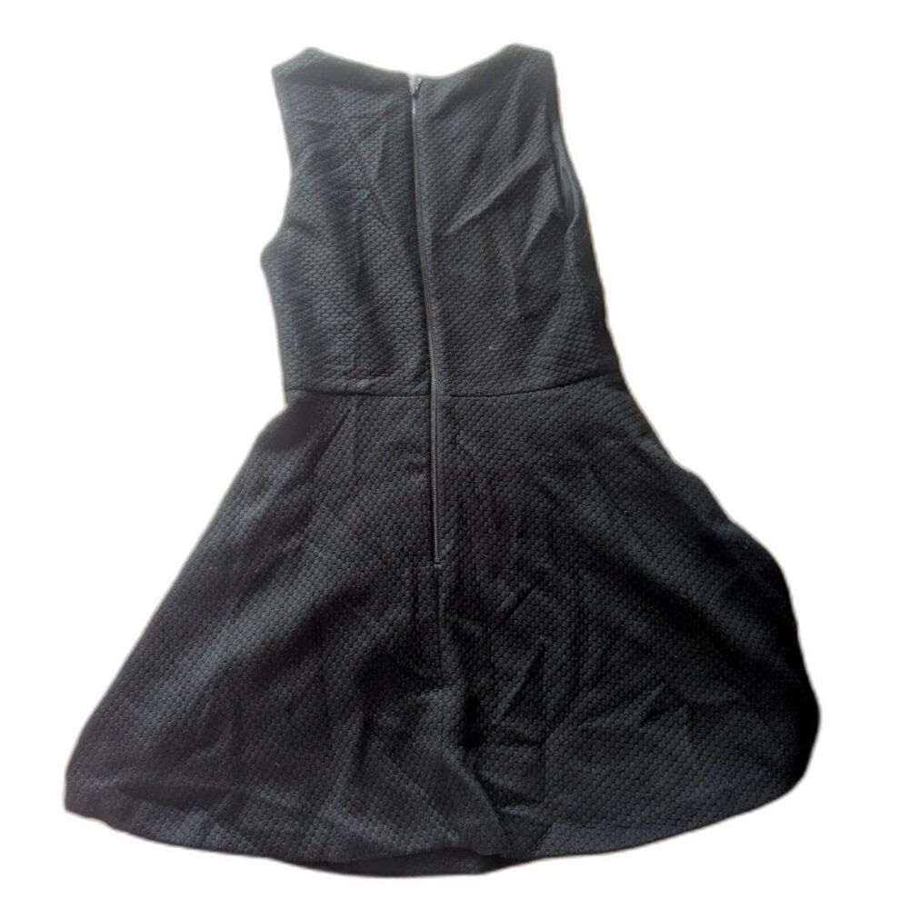 ALICE + OLIVIA Black Knit Sleeveless Mini Dress Size 8 - Picture 4 of 10